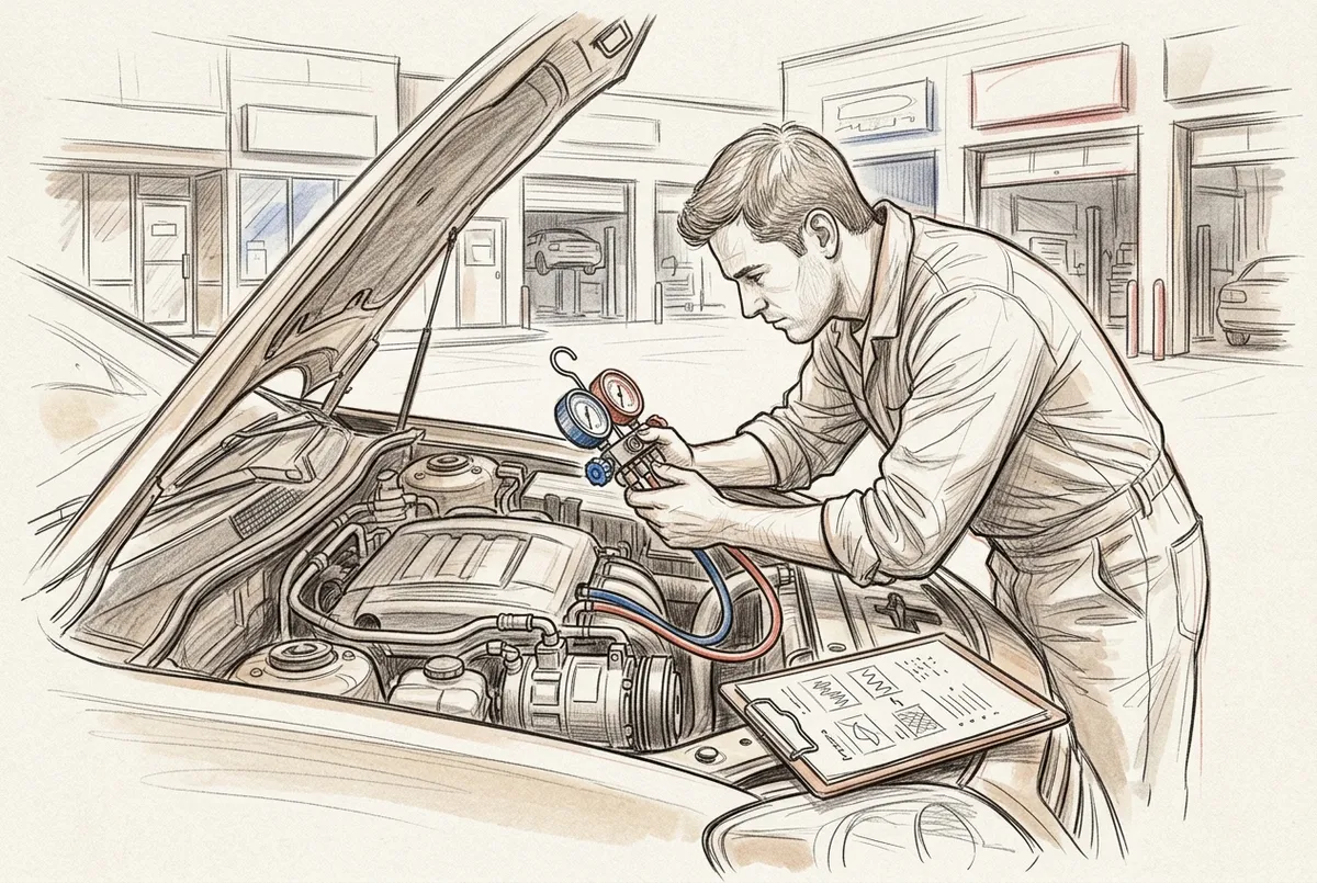 How to Find the Best Free Car AC Check Near Me