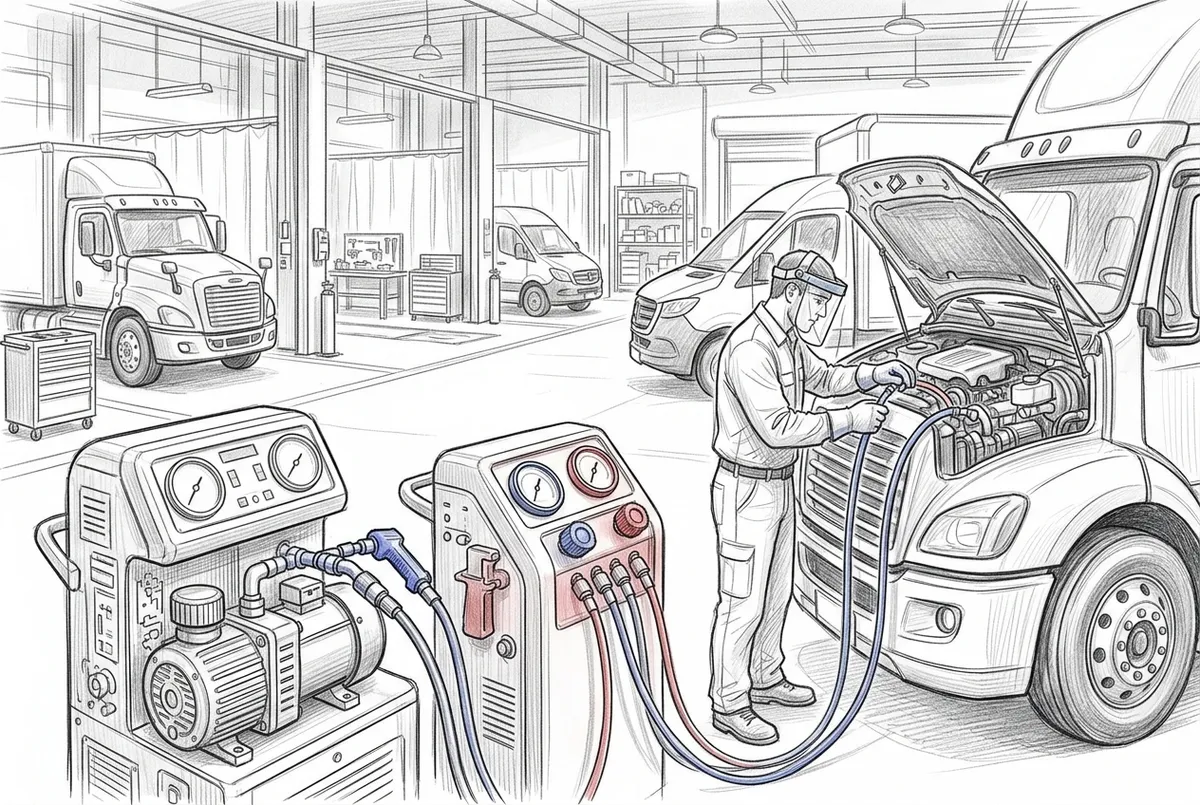 HFO-1234yf Refrigerant for Fleets: What You Need to Know