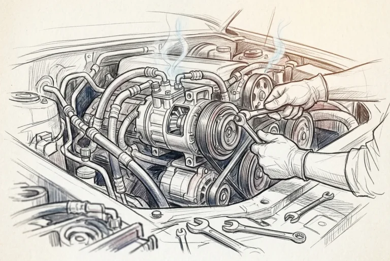 How to Fix an AC Compressor in Your Vehicle