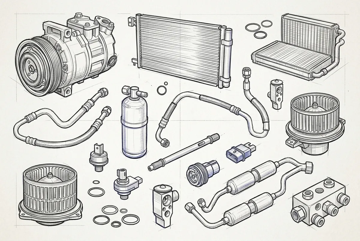 KOOL-TEMP AC parts