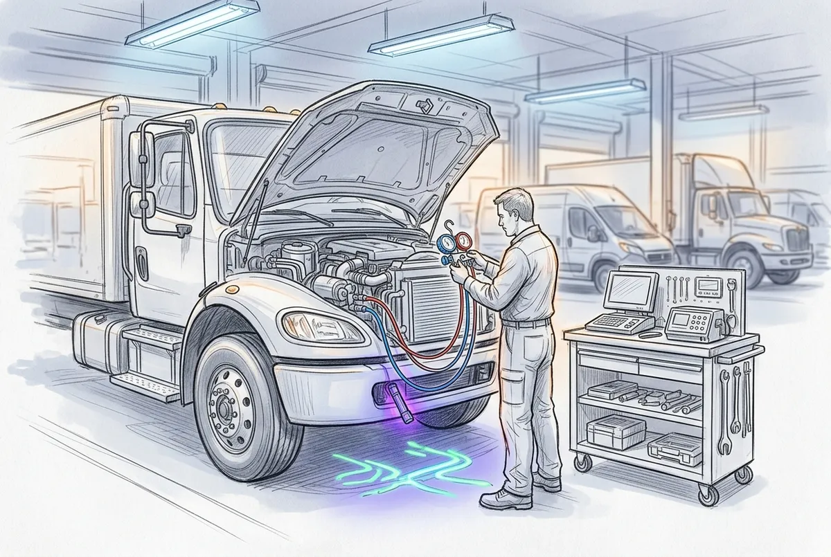 Fleet Vehicle AC Diagnostics: Keep Your Fleet Cool in 2026