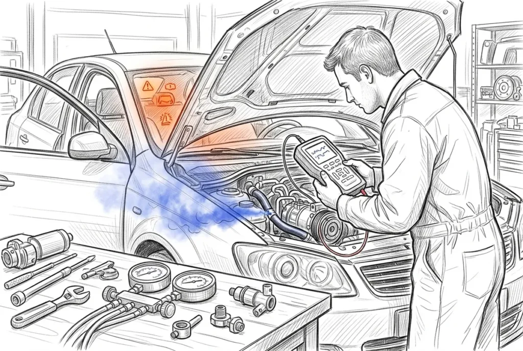 10 Auto AC Repair Mistakes That Cost You More Money