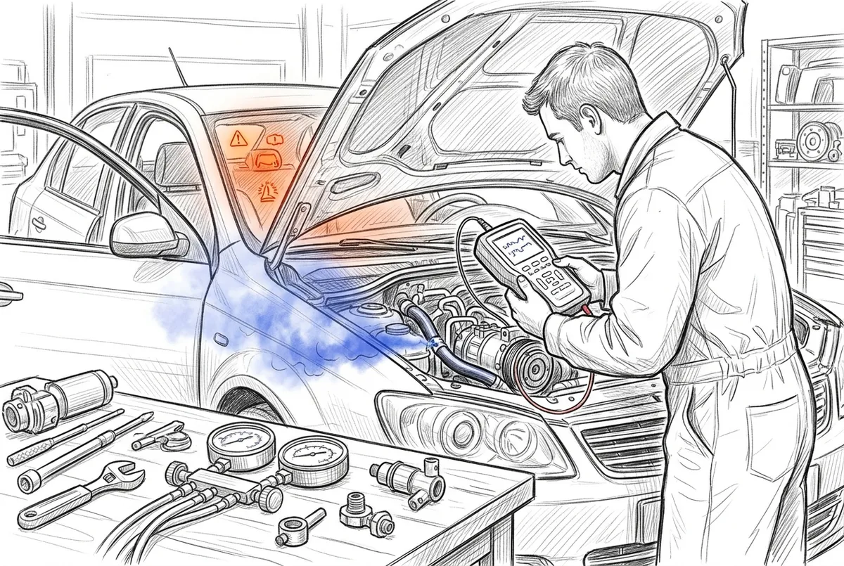 10 Auto AC Repair Mistakes That Cost You More Money