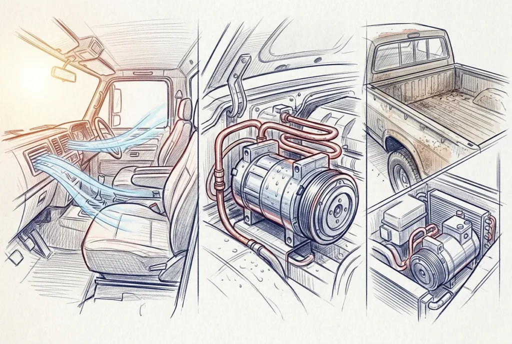 3 Custom AC Systems for Trucks That Keep You Cool