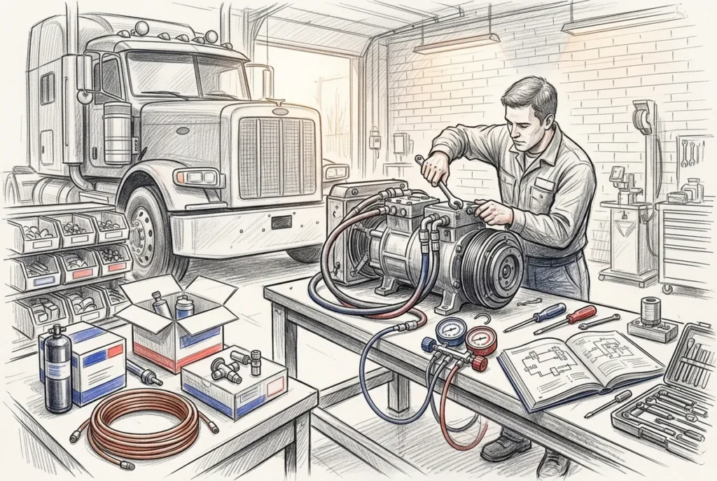 OEM vs. Aftermarket Semi Truck AC Parts: Which Wins?