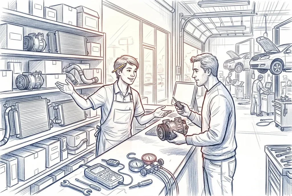 Where Can You Find the Best AC Parts Shop Near Me?