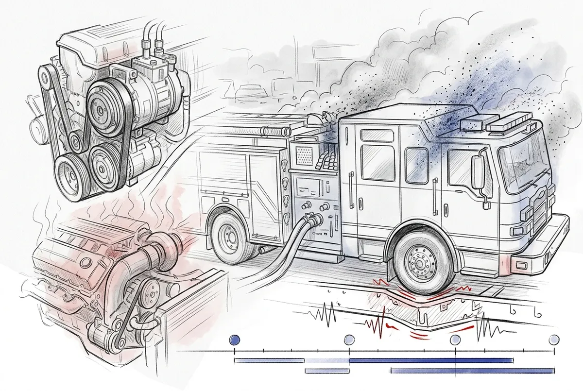 fire truck ac compressor