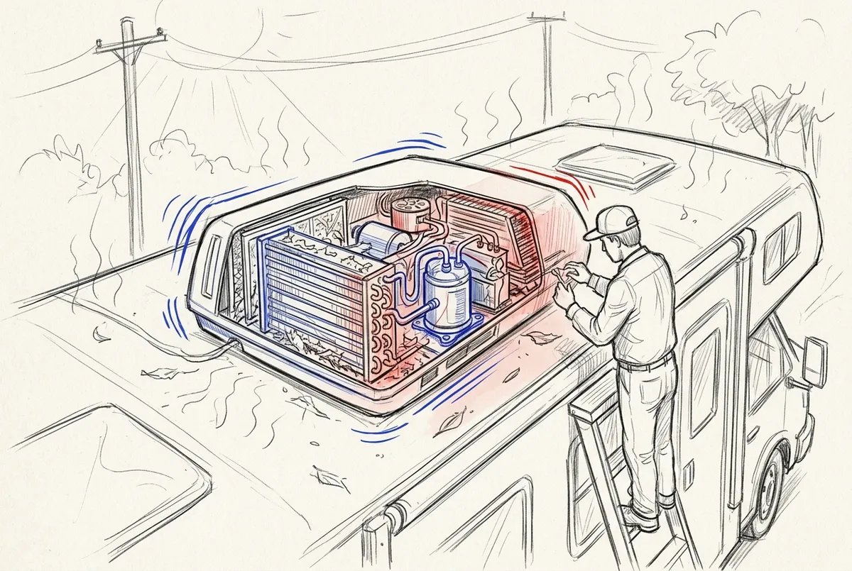 rv air conditioner repair parts