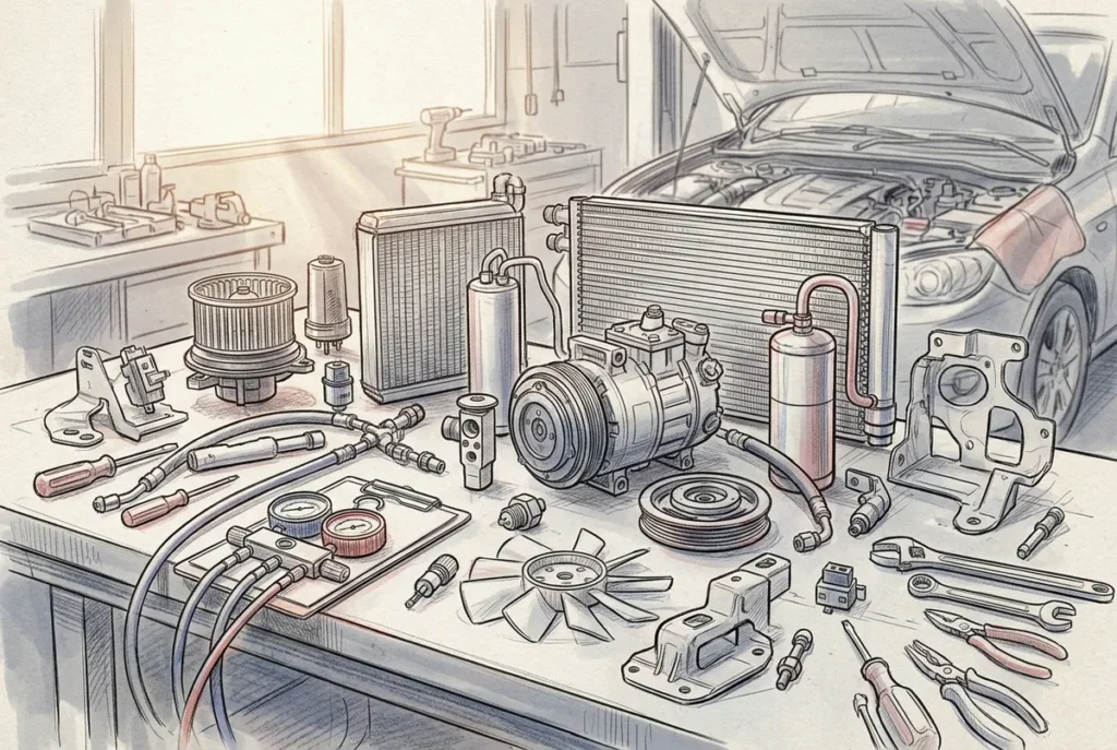 15 AC Parts Near Me That Keep Your Vehicle Cool