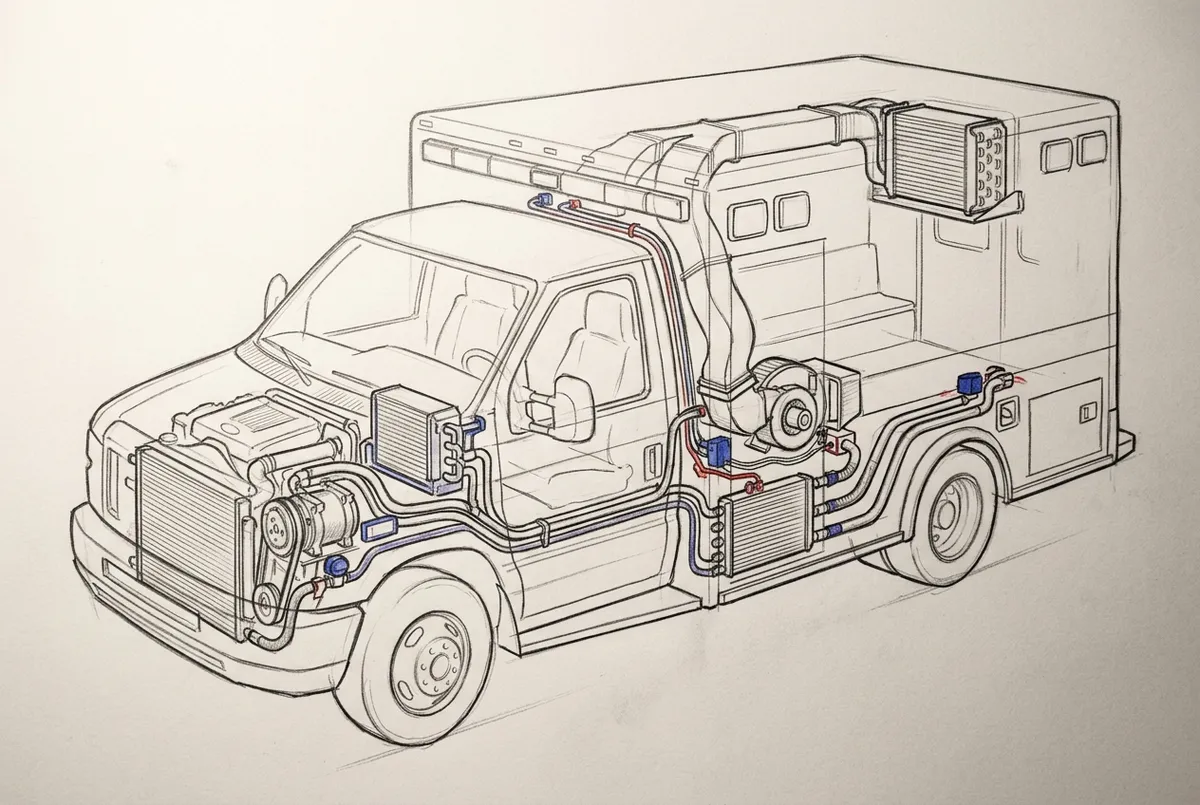 ambulance AC maintenance