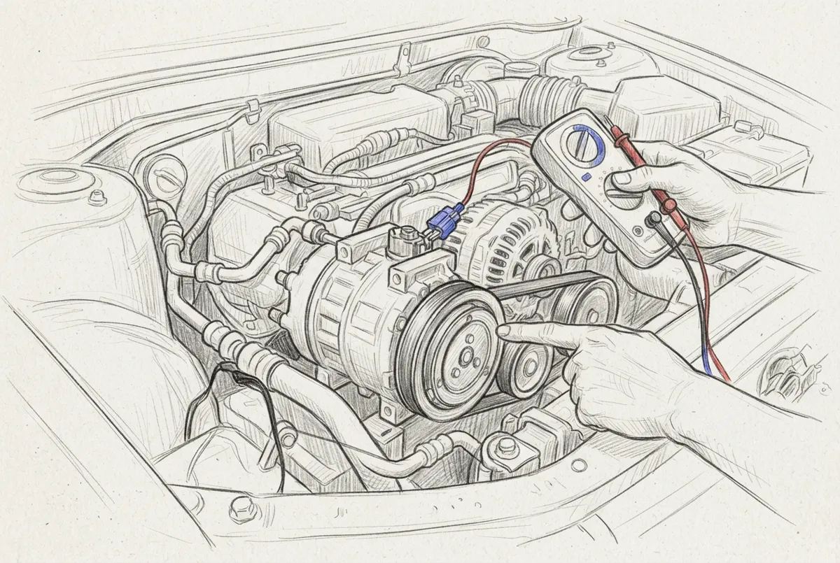 how to fix an ac compressor