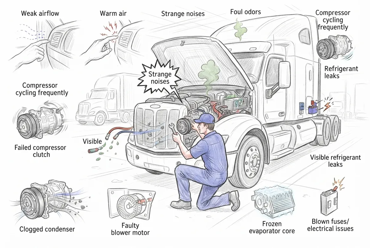 truck air conditioning repair near me