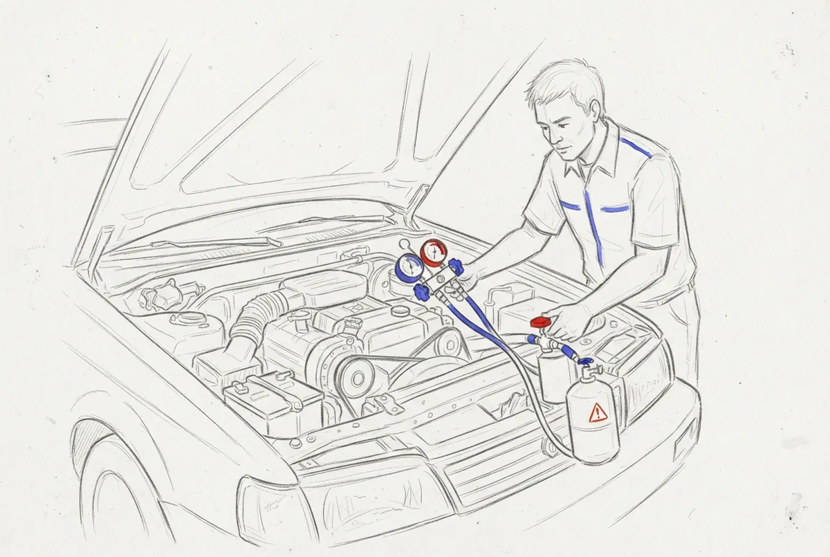cost to fix ac in car