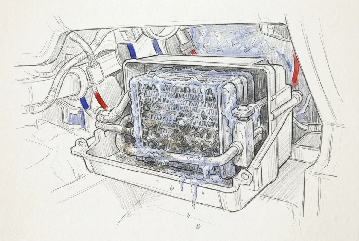 can dirty coils cause ac to freeze
