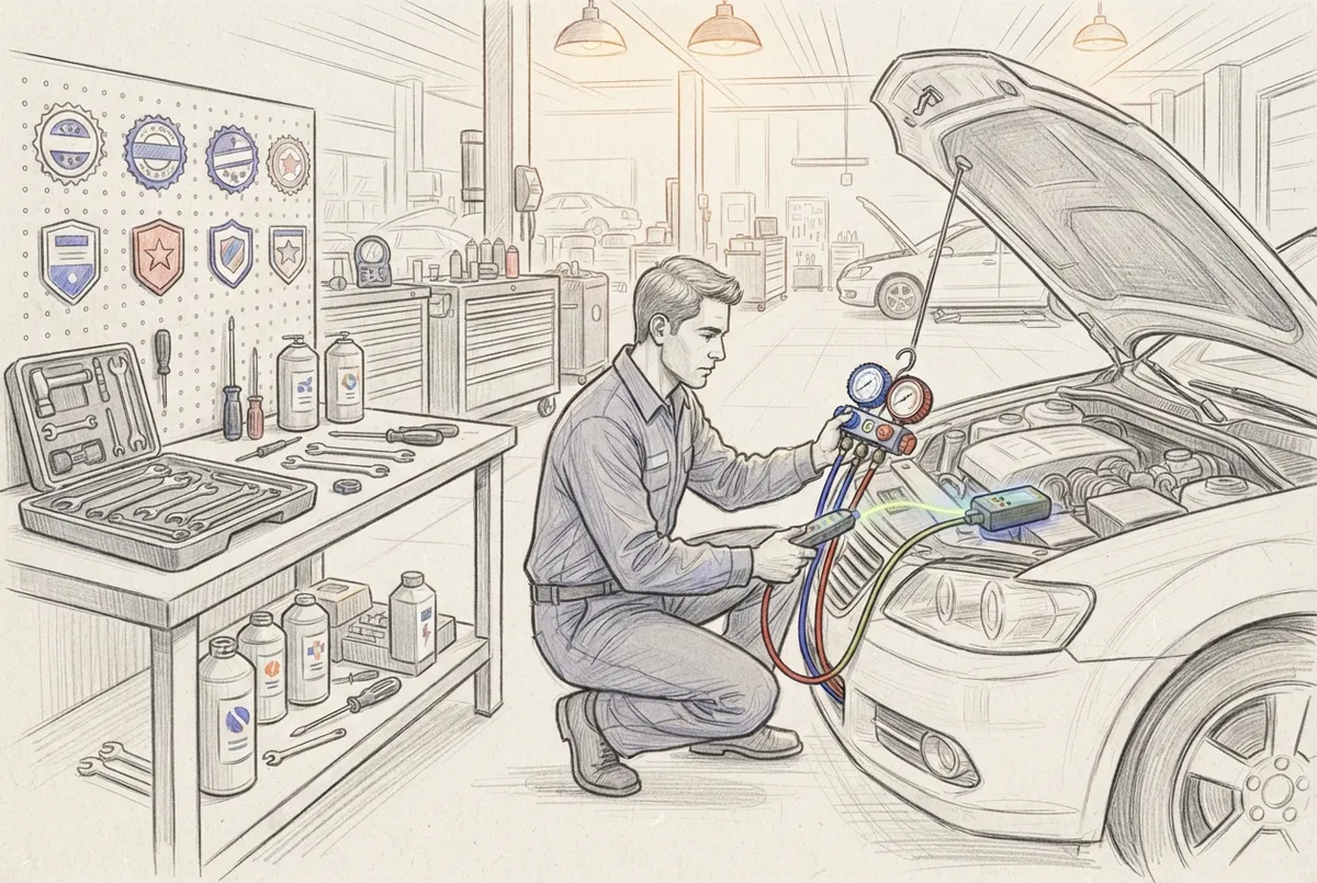 12 Signs You Found the Right A/C Car Repair Shop