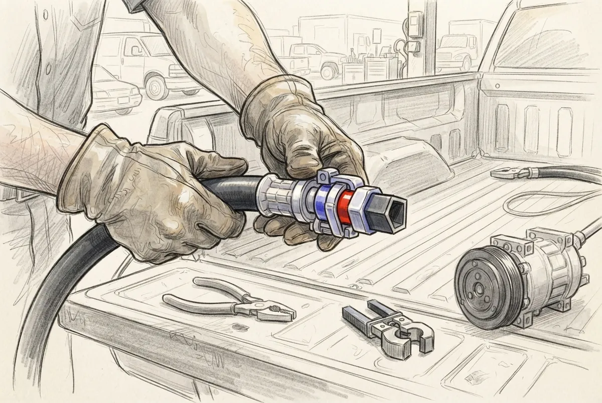 Why Do Techs Trust Aeroquip EZ Clip Fittings So Much?