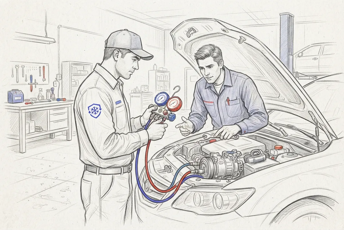 a/c car mechanic near me