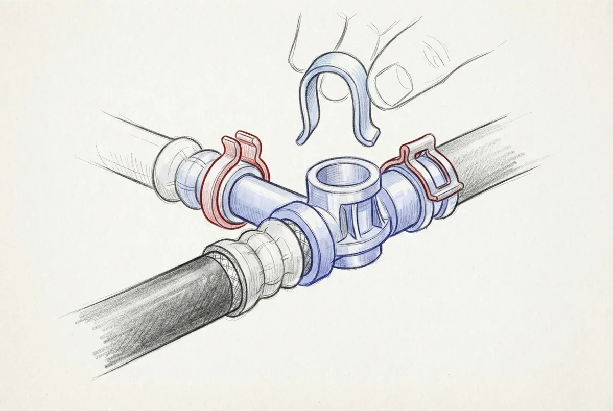 E-Z Clip fitting Hose