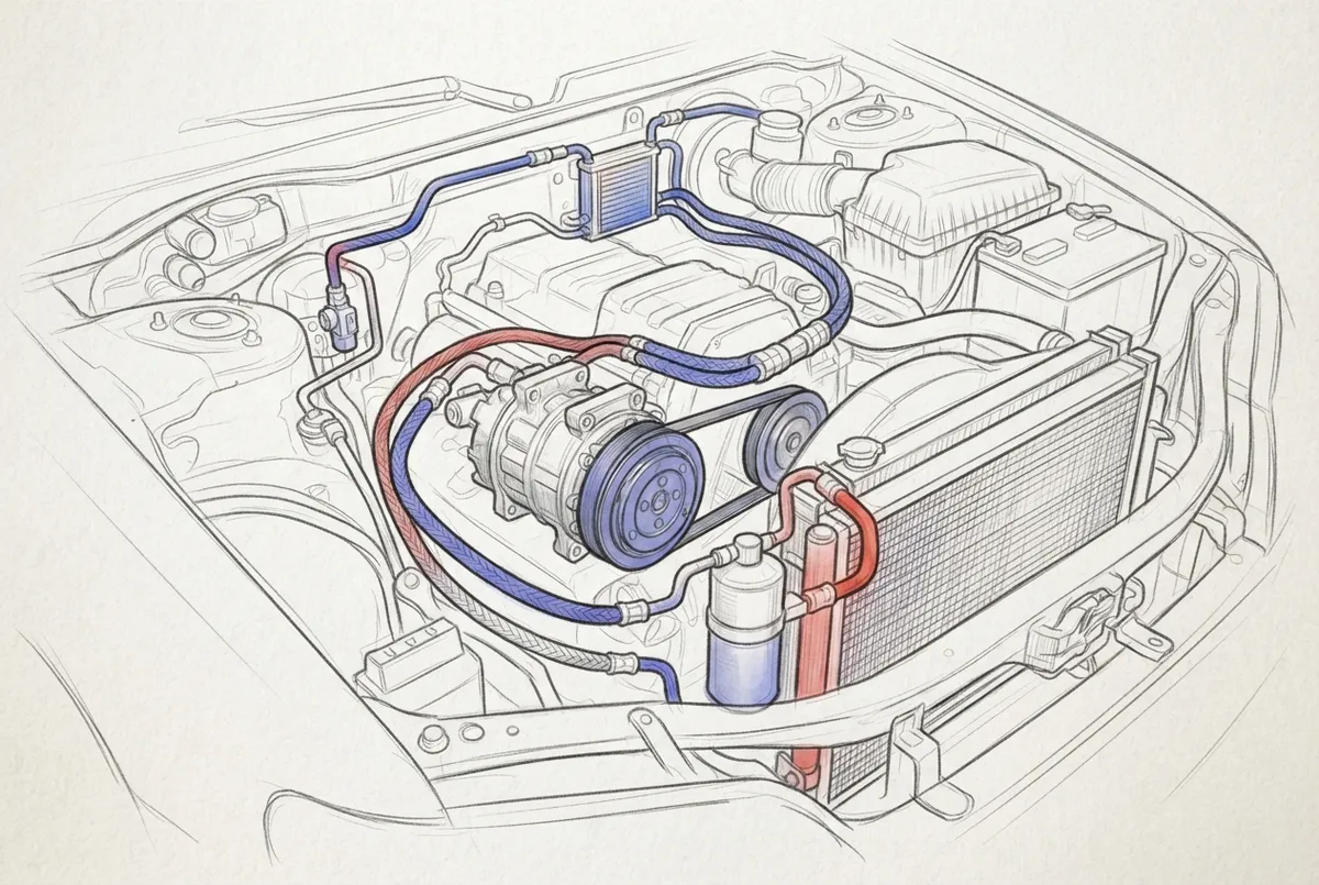 a/c car parts