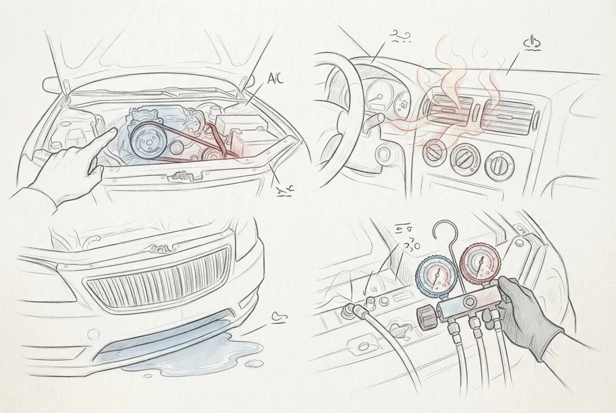 ac system repair for vehicles