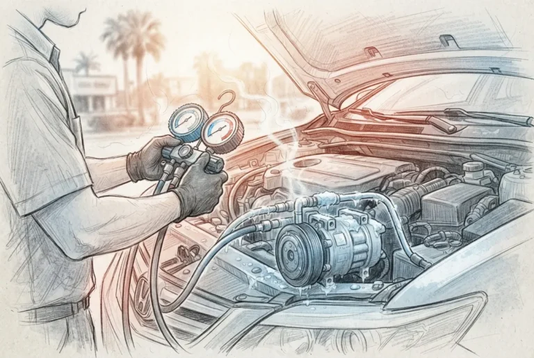 Why Is Your Car AC Blowing Warm Air in Tampa Heat?