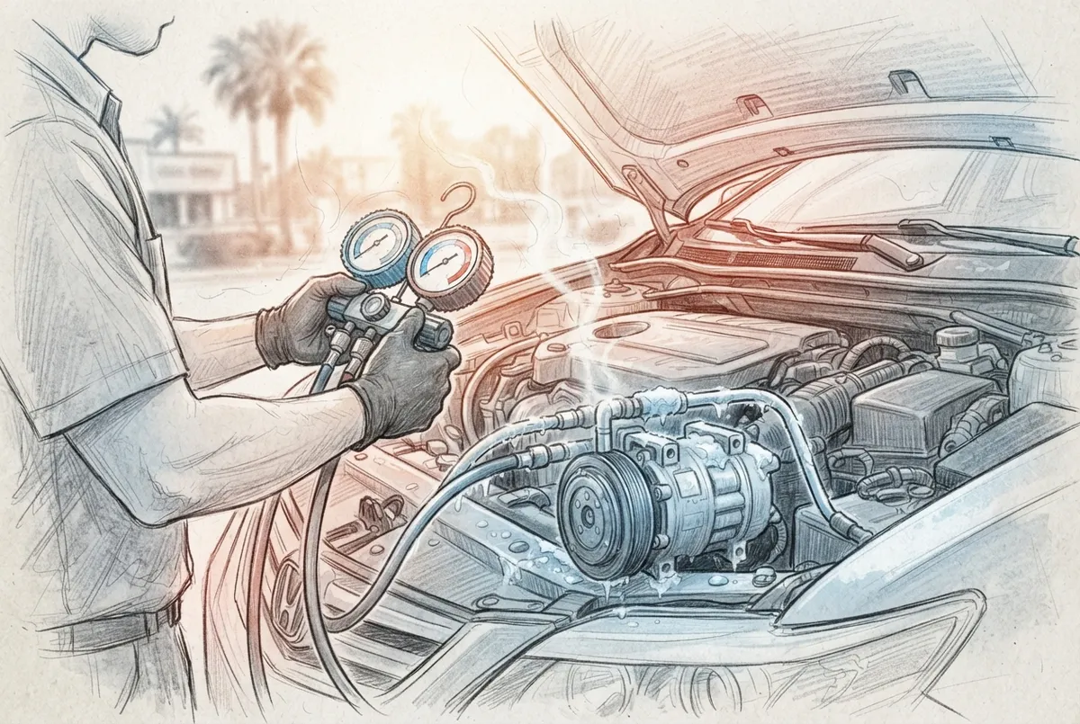 Why Is Your Car AC Blowing Warm Air in Tampa Heat?