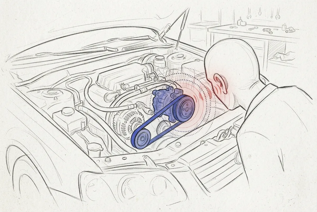car ac making noise what to do
