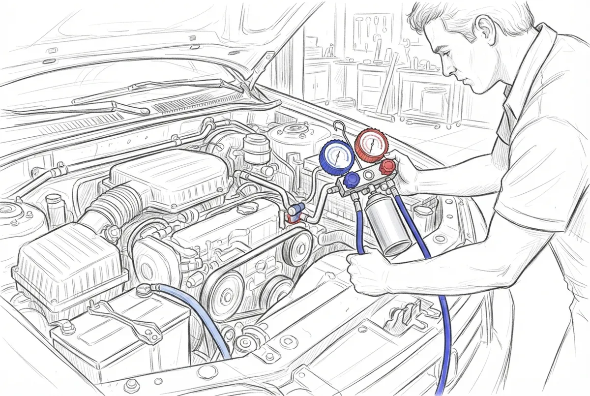 vehicle air conditioning maintenance