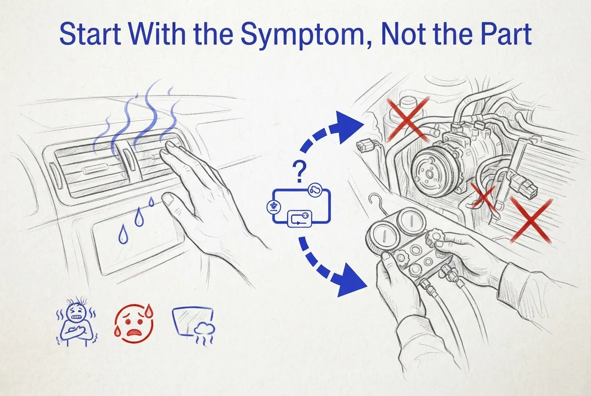 how to diagnose ac problems