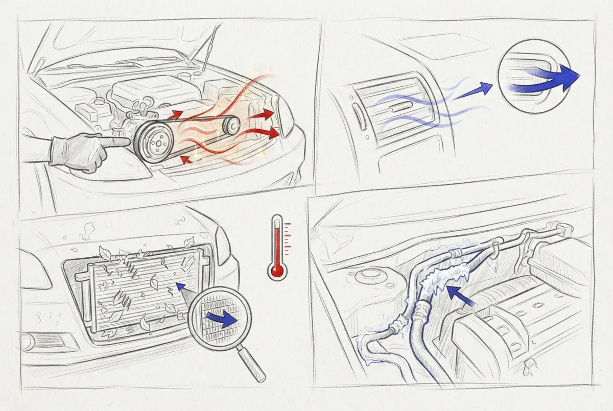how to diagnose ac problems